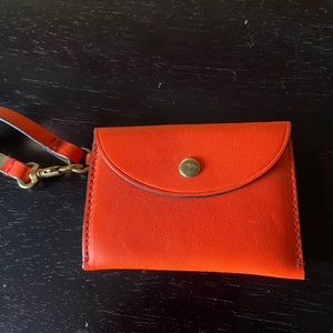 Leather coin purse wallet- new without tags